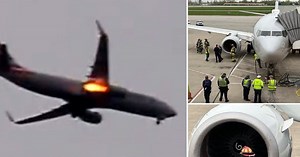 Video: Máy bay Boeing 737 gặp sự cố hy hữu ở độ cao hàng nghìn mét, tia lửa phụt ra từ động cơ sau khiến hàng loạt hành khách hoảng loạn