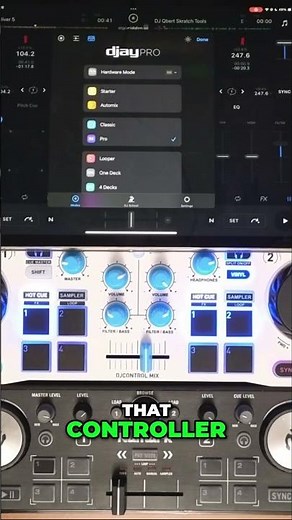 Connect Bluetooth Controller to djay Pro iPad: Easy Setup! #shorts