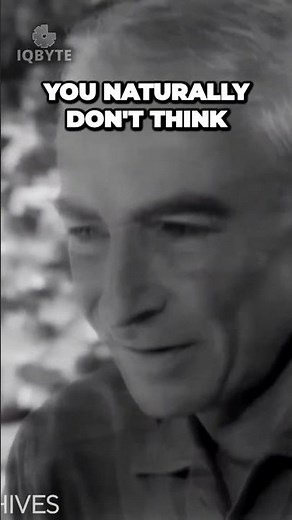 J. Robert Oppenheimer's True thoughts of the Atomic Bomb... (1965)