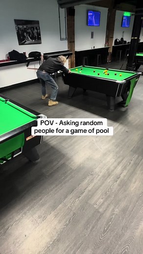 Asking People to Join a Pool Game