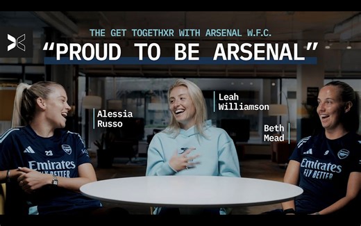 【Alessia Russo/Leah Williamson/Beth Mead】与阿森纳女足的姑娘们聊一聊｜Togethxr