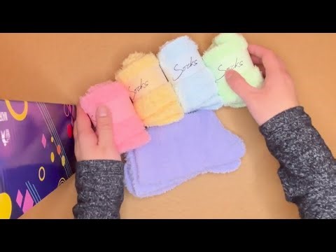 Fuzzy Socks for the Winter - Unboxing Video