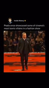 On January 15, 2012, at Milan Men’s Fashion Week, Prada presented the Fall/Winter 2012 “Villains” show—one of the most unforgettable runways in modern menswear. Miuccia Prada rejected conventional ideas of elegance, instead embracing awkwardness, unease, and deliberate imperfection to challenge traditional views of masculinity. The casting drew as much attention as the clothes, featuring actors like Adrien Brody, Willem Dafoe, Gary Oldman, and Tim Roth—faces known for complex, often villainous r