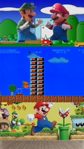 #mario game play# [world-2 level 1]