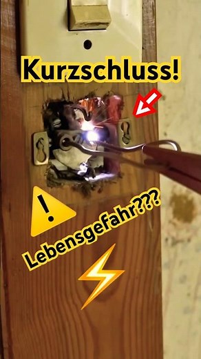 Short circuit trick from the electrician?!⚡️PROFESSIONAL?