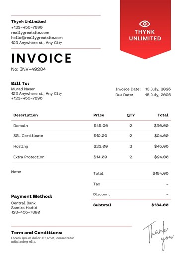 Virtual Assistant Invoice Template | Editable Canva Design | Printable Business Billing Sheet | Modern Freelancer Invoice | Digital Download - Etsy
