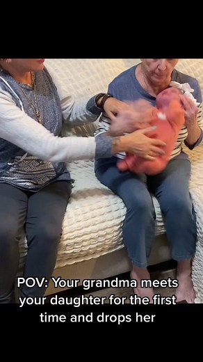 Grandma, noooooooo #oops #shesok | grandma