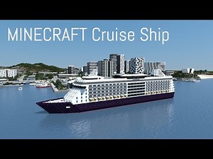 Minecraft Cruise Ship (full interior) + Download