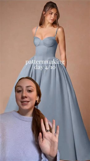 Emma Rubinson on Instagram: "corset day!!! definitely more on the technical side when it comes to fitting (more seams, contour, etc) but a fun challenge if you’ve already nailed the basics."