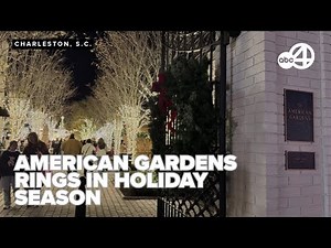 American Gardens opens in downtown Charleston, bringing new green space and holiday magic