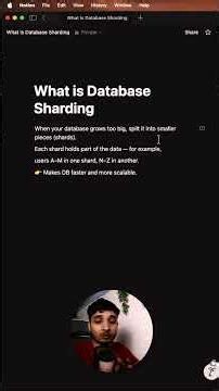 What is Database Sharding Simply Explained!