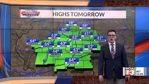 Jacob: "Warm Monday, Wacky Wednesday for Weather"