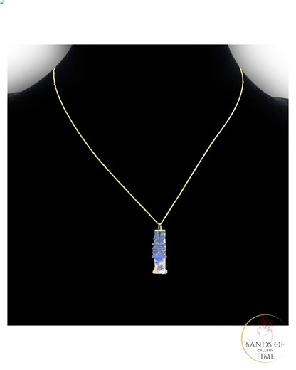 An Egyptian Lapis Djed Pilllar, Late Period, ca. 664 - 332 BCE Buy...