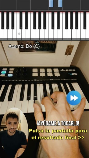 "PALOMA SIN NIDO" 🎹 Aprende a tocar la melodía - Tutorial para Teclado