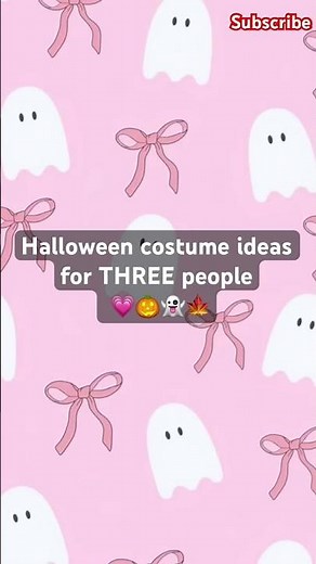 3 people Halloween costume ideas! #halloween 🎃 #fyp #inspiration #goviral