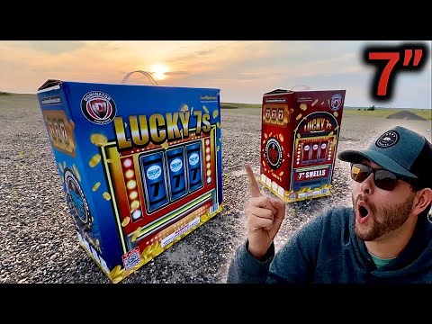 MY FIRST TIME LIGHTING 7 INCH CANISTER SHELLS