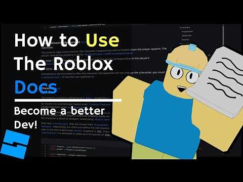 How to USE the Roblox Documentation to Learn Scripting (How to learn to use it)