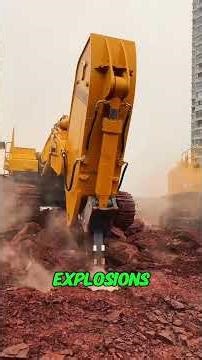 Eagle Claw, the Ultimate Rock Breaker on Earth!#Excavator #HeavyMachinery #Construction #Mining