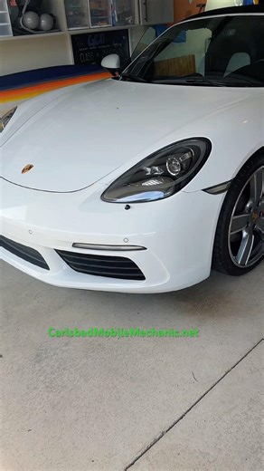 Porsche 918 Battery Replacement in Oceanside, California by Carlsbad Mobile Mechanic 🔧 #carrepair