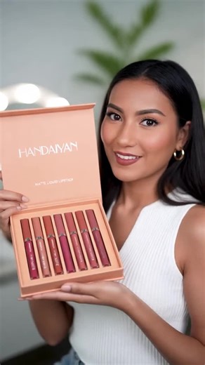 Long-Lasting Matte Lip Glaze Set, 6-Count Box Waterproof Lip Gloss, Moisturizing Matte Liquid Lipstick, Suitable for All Occasions #mattelipstick #lipglosses #lipmakeup #lipglosslipstick #valentinesmakeuplook #lipstickswatches #vintagelipstickcarousel #wardahglastingliquidlip #hydratinglipstick #lipsticktube