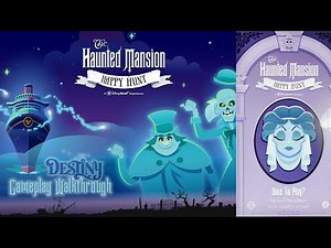 The Haunted Mansion Happy Hunt – Disney Cruise Line Disney Destiny Gameplay Walkthrough