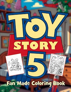Toy Story 5 Fan Made Coloring Book | 30 Pages | Instant Digital Download | Coloring Pages - Etsy
