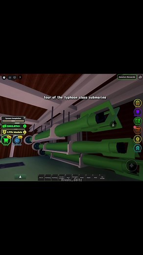 War Tycoon: Typhoon Class Submarine Tour