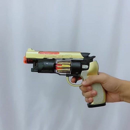 LED and Sound Space Gun Toy for Kids