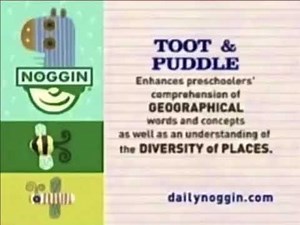 Noggin toot and puddle curriculum board