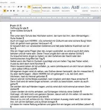 Psalm 91 Hoffnung für alle Unter Gottes Schutz