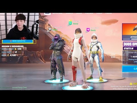 Sykkuno plays Fortnite with CORSPE and FoolishG