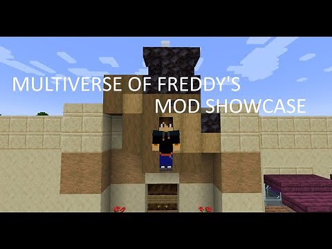 FNAF IN 1.19 MC - multiverse of freddy's mod showcase
