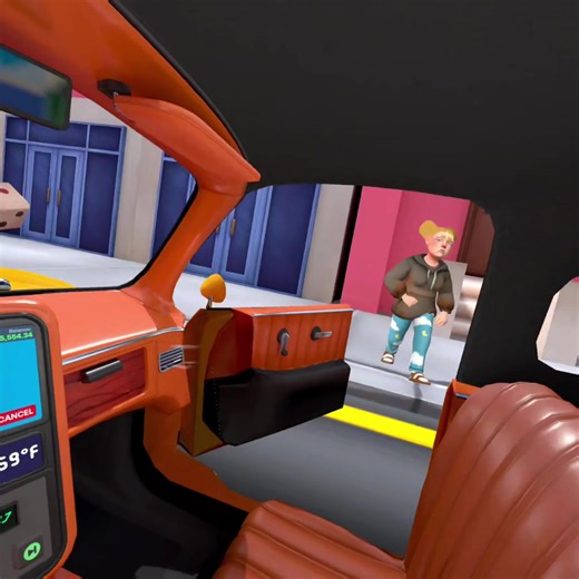 ‏#لعبة Taxi Driver Vr #العاب #vr | taxi driver