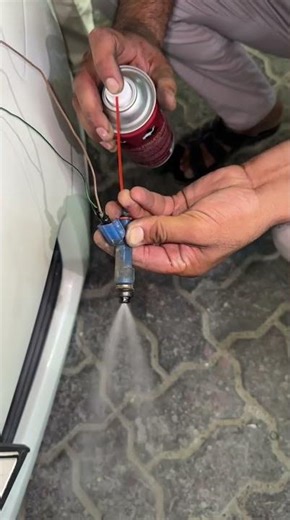 Clean Toyota Car fuel injector 💯✅