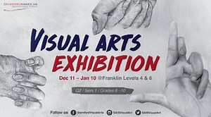 2.4K views · 34 reactions | Our Franklin halls have been transformed by the Secondary Visual Art Exhibition on level 4 and 6. Students from Grade 6 to 10 have been creatively exploring feet and hands and using photography and other artwork styles. Head to Franklin to find your child’s work before Jan 12 and admire some fabulous pieces. | Stamford American International School | Facebook