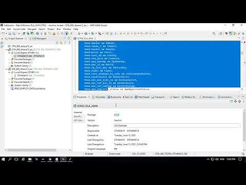 08 CDS View join || Learn S4HANA Embedded Analytics || Details in Description