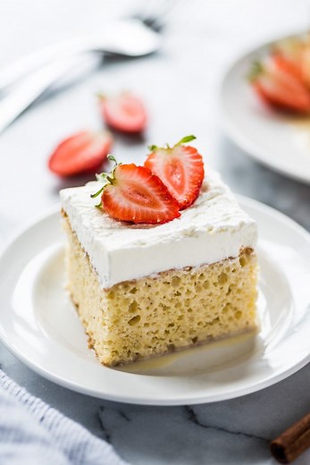 Tres Leches Cake Recipe - Isabel Eats