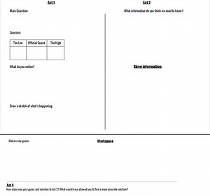 Dan Meyer's 3-Act Math Activities