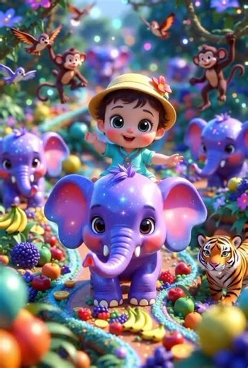 Elephant Joyride: Kids' Big Adventure Experience