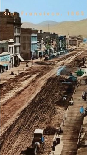 Before the bridges, before the skyline — San Francisco in 1865, breathing again.