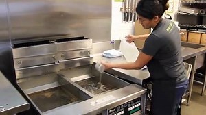 How do you clean the deep fryer after use??? | HACCP -Food Safety & Hygiene