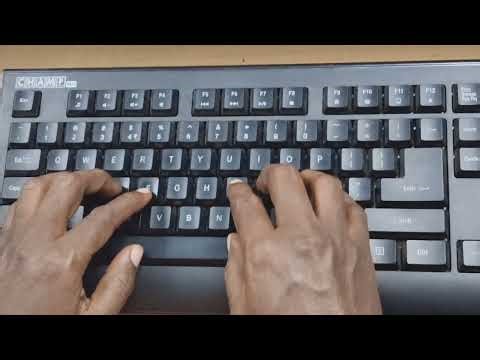 #தமிழ் 99 Layouts #Excercise - 7 #Typewriting CBE Method