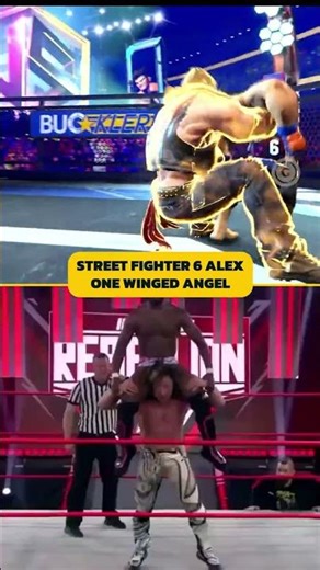 Street Fighter 6 vs Pro Wrestling Finisher