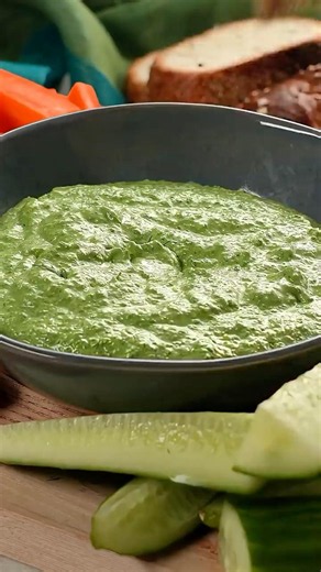 Spinach-Feta Dip with Dill Recipe!