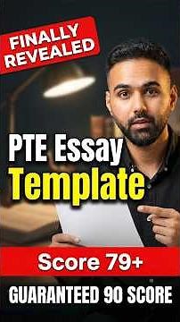 PTE Writing 90/90 Formula - Proven Tips and Template #pte #ptewriting