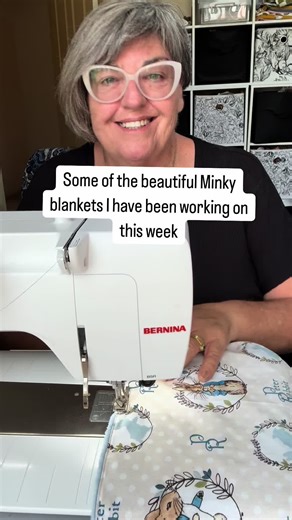 Sewing Beautiful Minky Blankets for Babies
