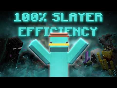 How I do EVERY Slayer at MAXIMUM EFFICIENCY in Hypixel Skyblock...