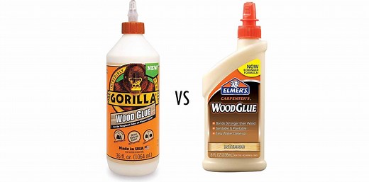 Gorilla Wood Glue vs Elmer's Wood Glue: Full Comparison - Wood Makeover
