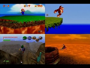 【N64】3Dアクションゲーム 落下集