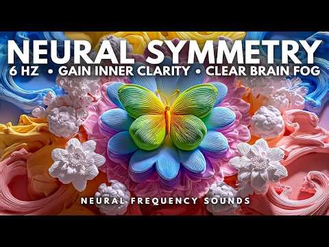 6 Hz Alpha Sync • Left & Right Brain Sync 🌿 End Brain Fog & Restore Clarity | Meditation Music